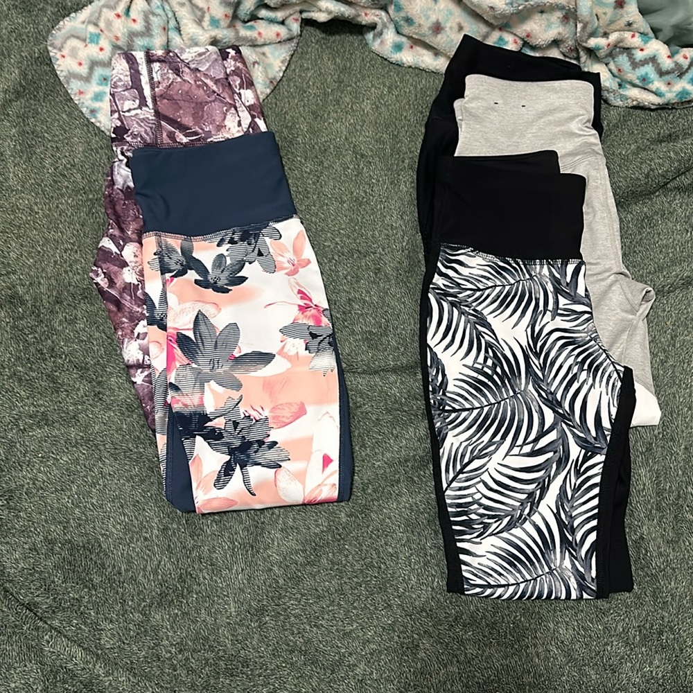 5 pairs BNWOT Marika & Exersion Full length leggings BUNDLE